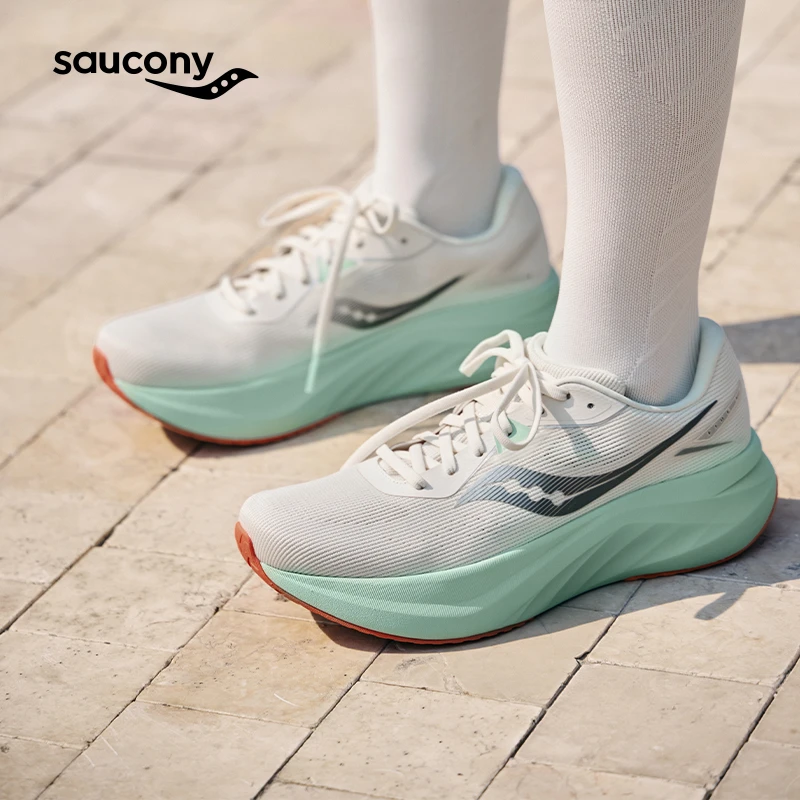 Saucony索康尼TIDE浪潮3情侣款减震专业跑步慢跑训练男生运动鞋