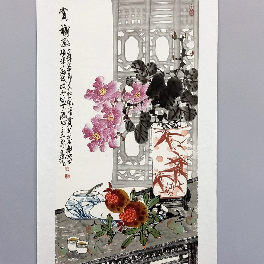 国画陈党明三尺精品佳作