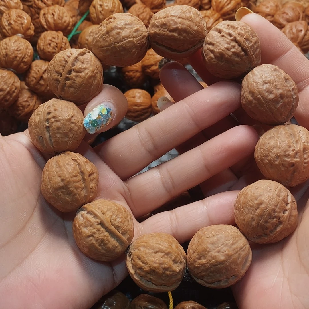 文玩核桃手串铁皮元宝