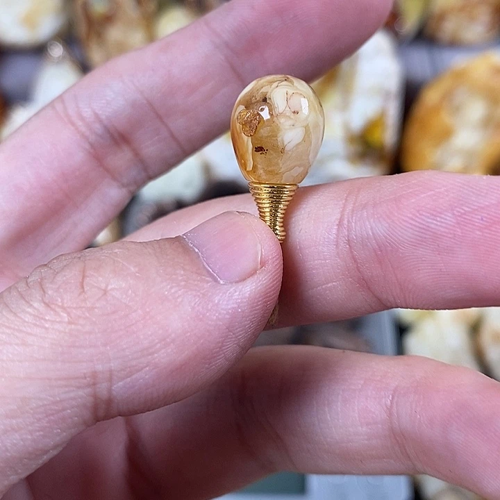 裸石琥珀未镶嵌我