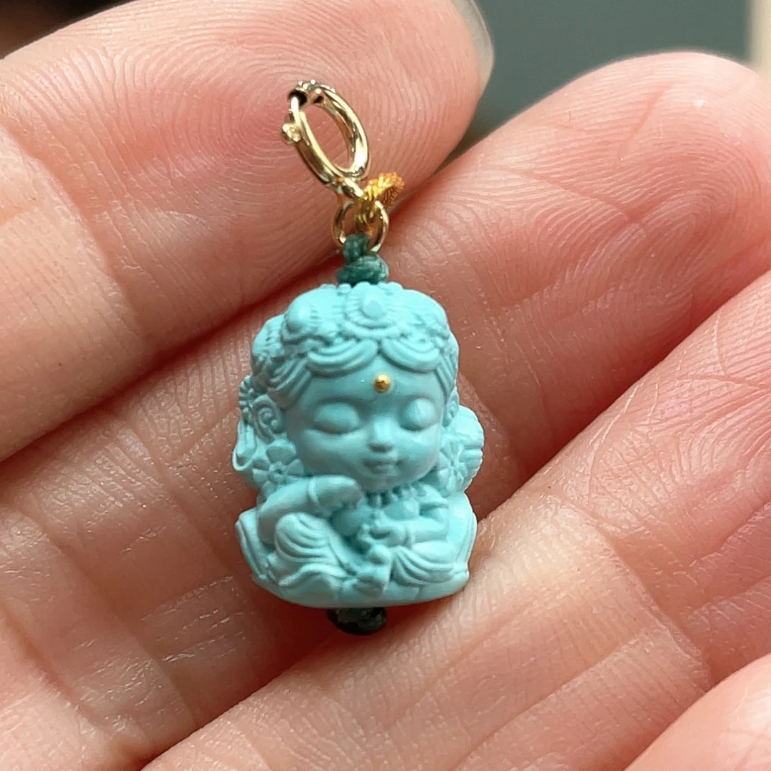 未镶嵌绿松石颈饰