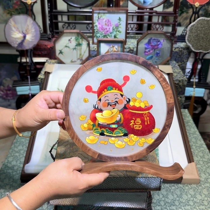 刺绣手工苏绣工艺制作技艺精湛