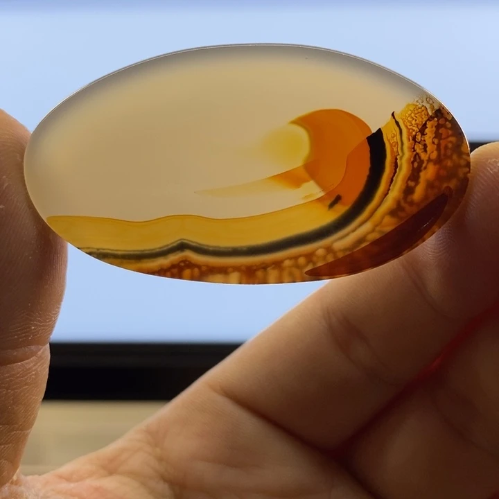 玛瑙/玉髓合金颈饰