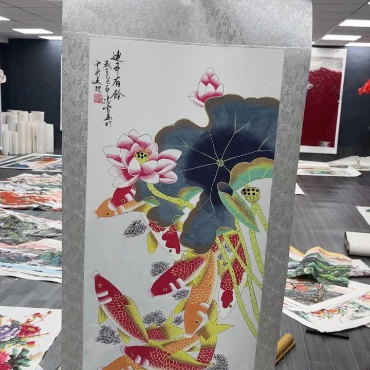 字画等多种形式的艺术作品和艺术作品