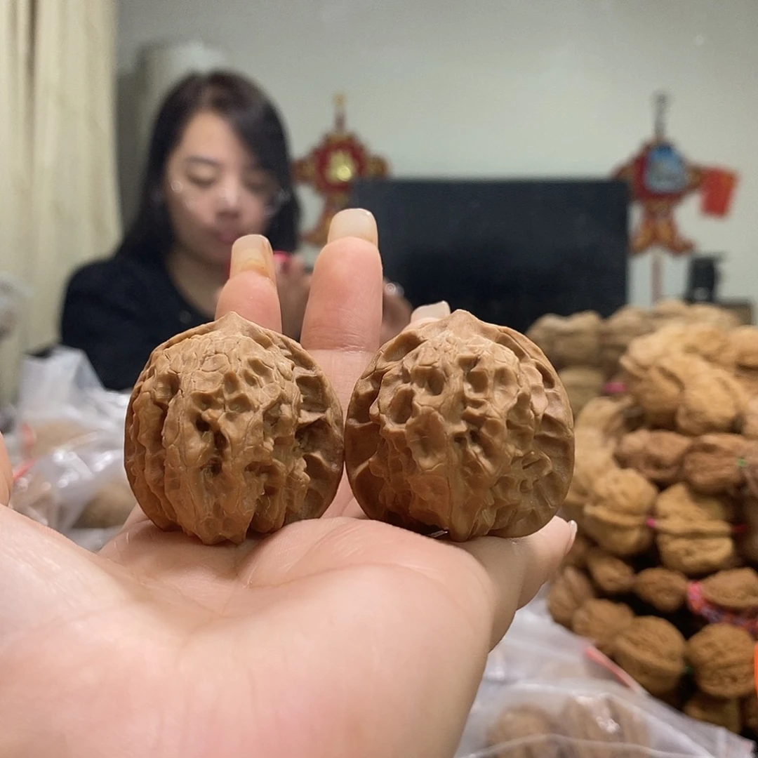 把件文玩核桃36白蛇谷