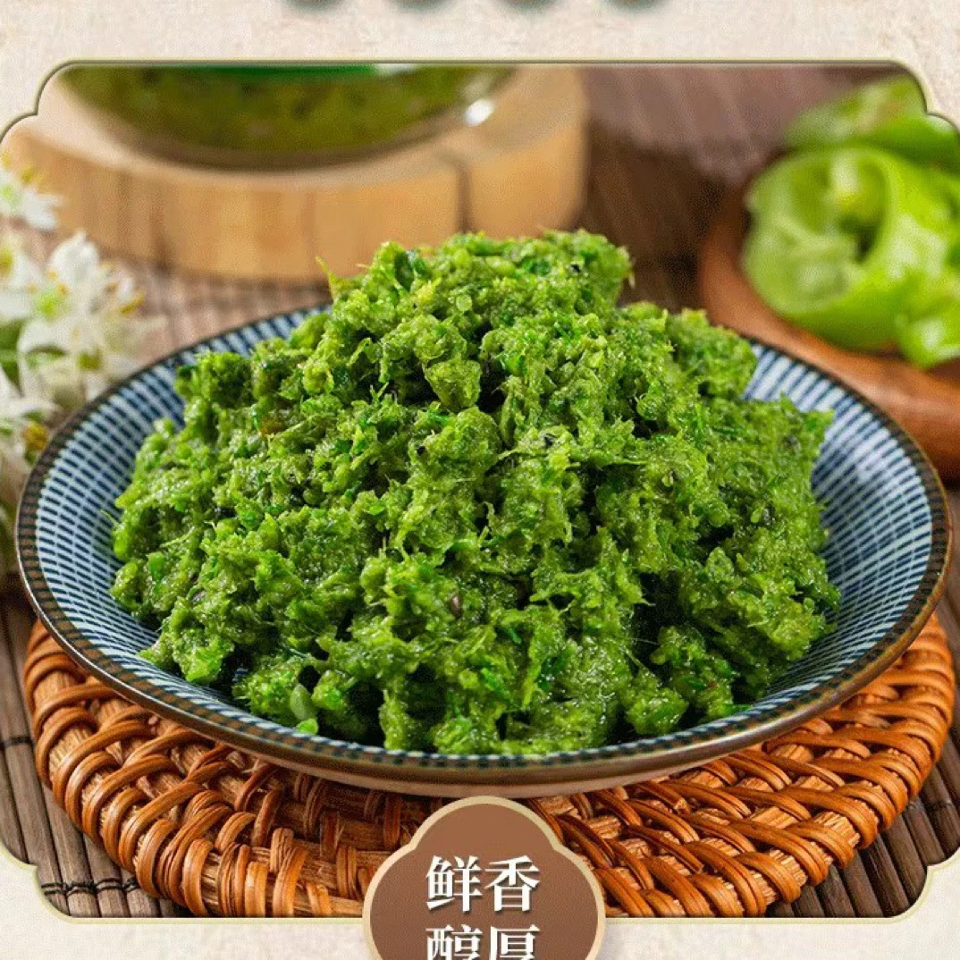 内蒙古草原新鲜大颗粒韭菜花酱 涮羊肉火锅蘸料