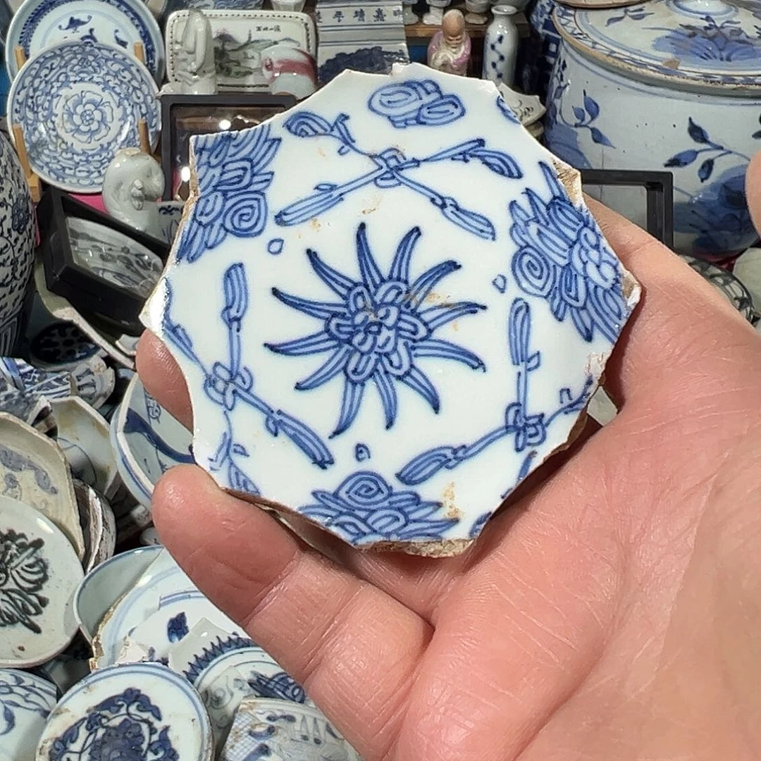 烈***人瓷片瓷片标本，全场包邮