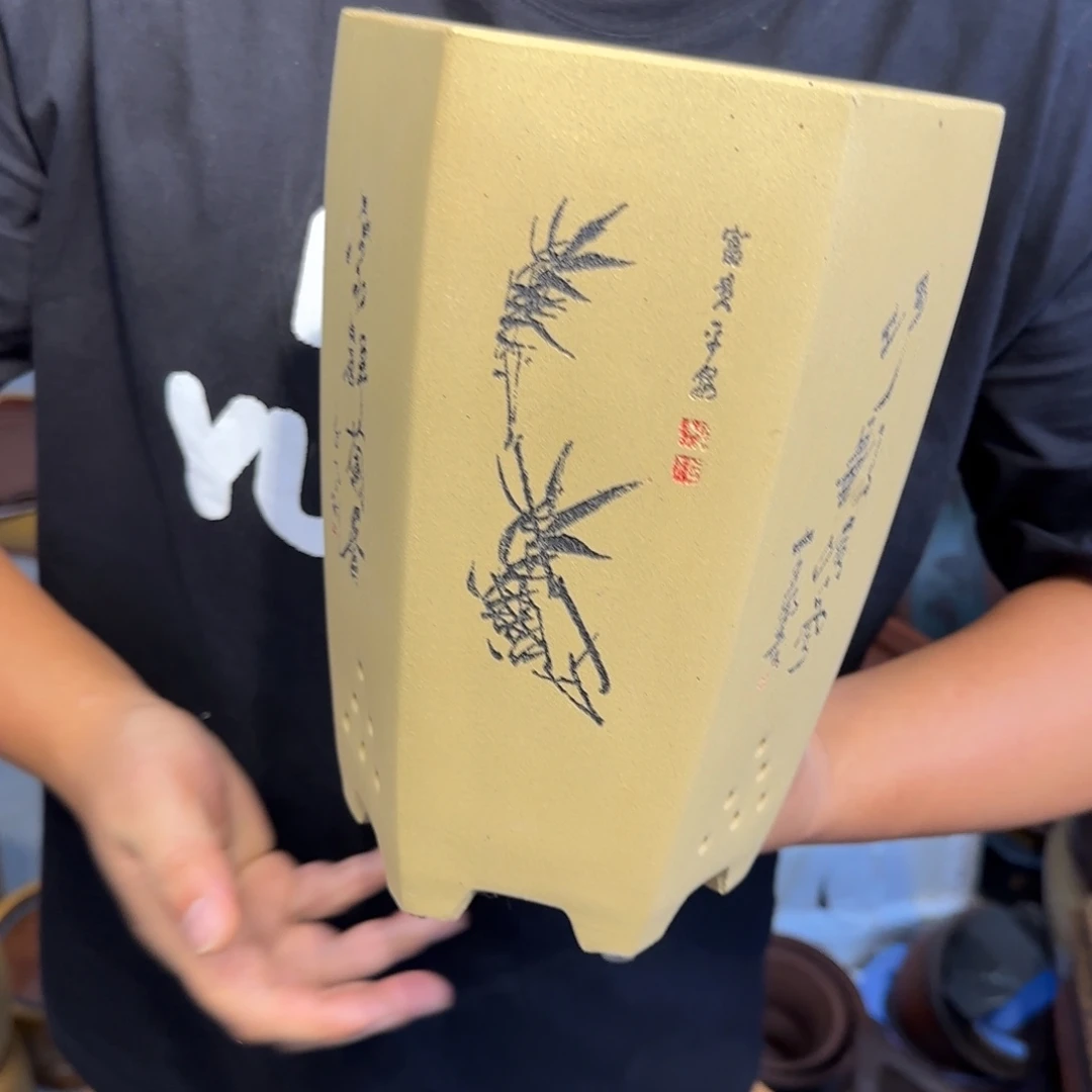 紫砂花盆口径15.20口径