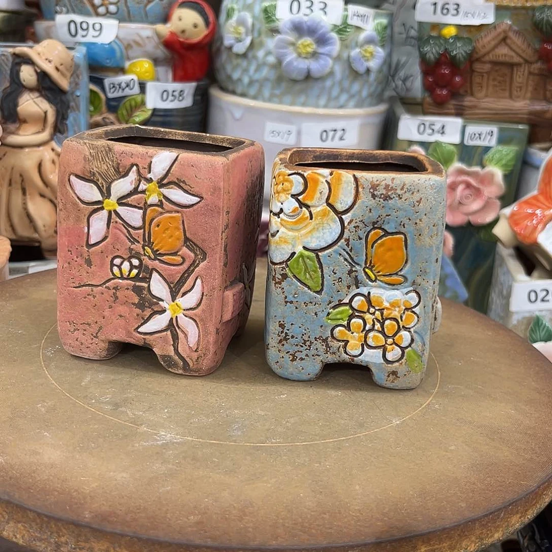 粗陶多肉花盆花盆