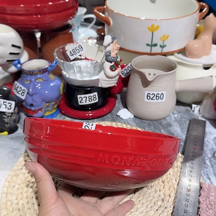 瓷片微瑕陶瓷满15包邮6125