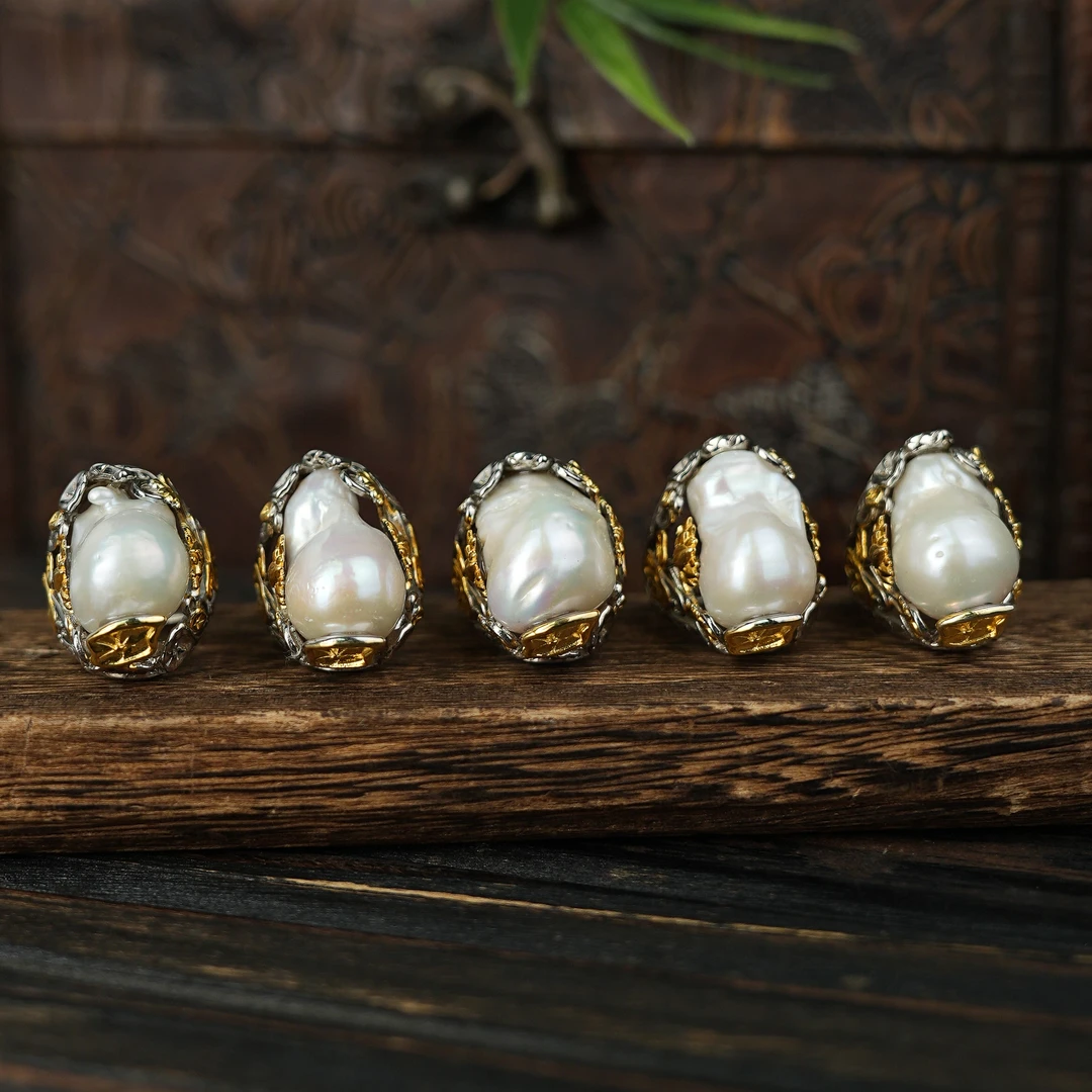 R*珍珠戒指@YLP021219169@