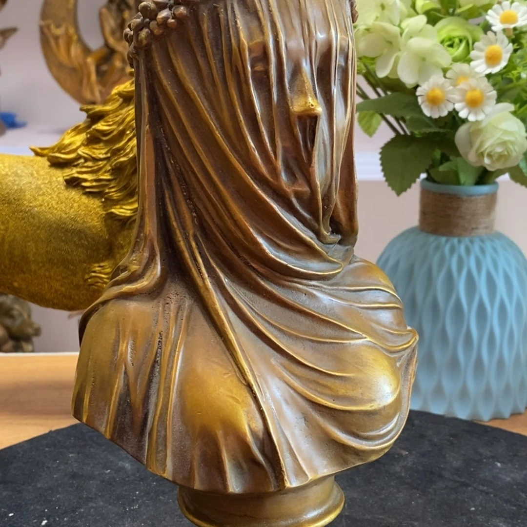 黄铜材质，面纱女神，高，24.7