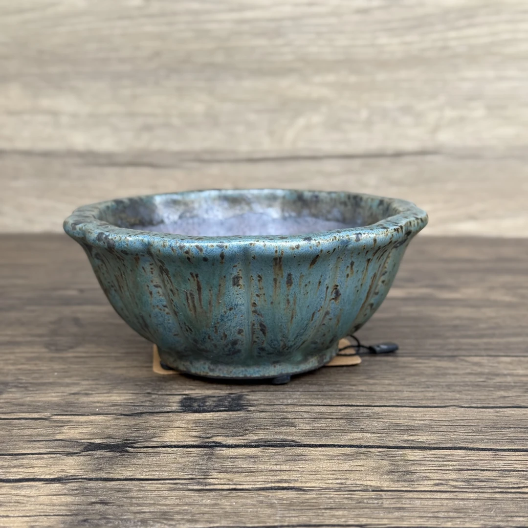 大正和窑高温紫砂釉盆，阳台盆景盆，小品盆盆景盆，盆栽花盆