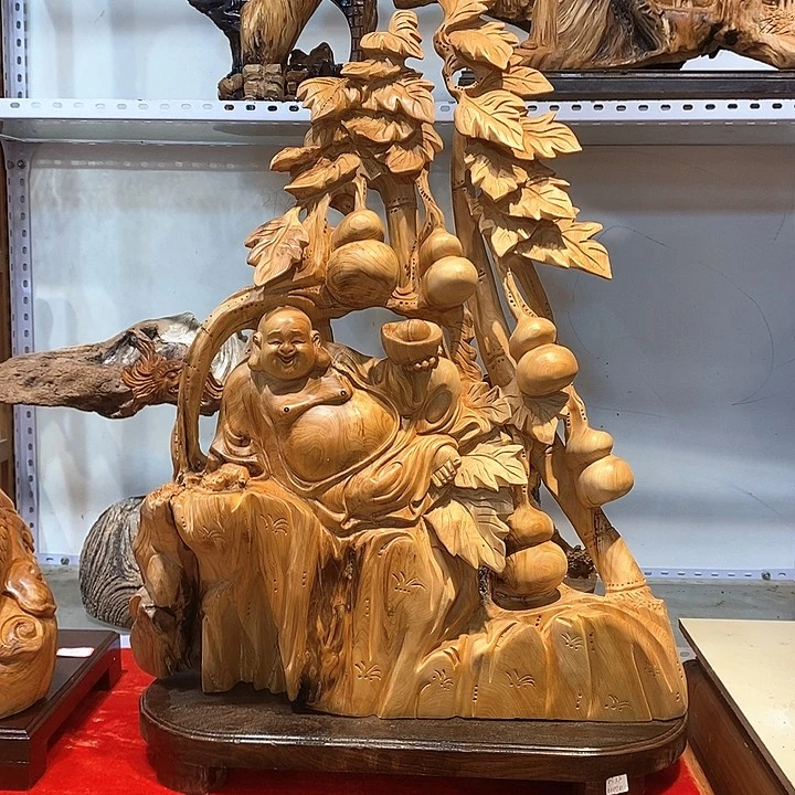 柏木（崖柏）五福临门