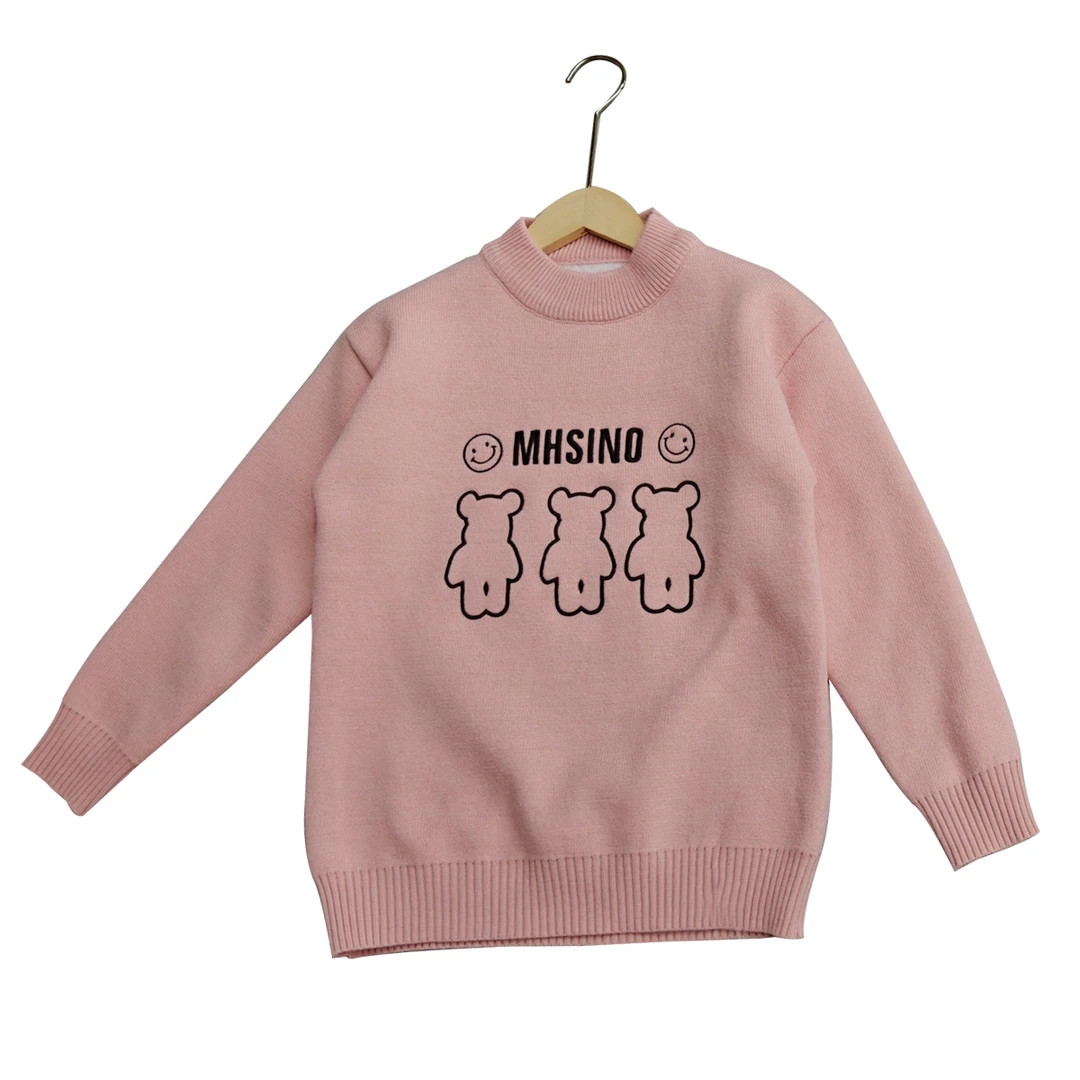 女童冬季加厚毛衣中大童 125535