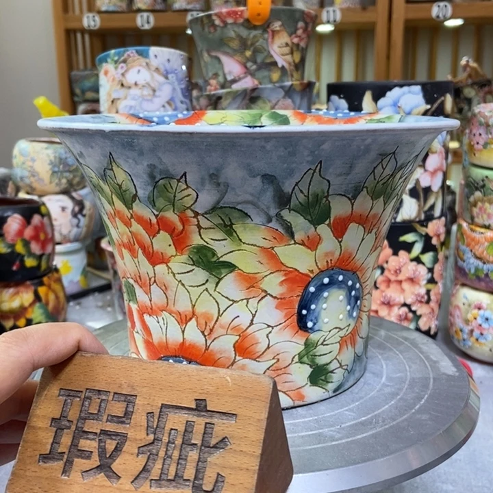 景德镇艺术手绘作品