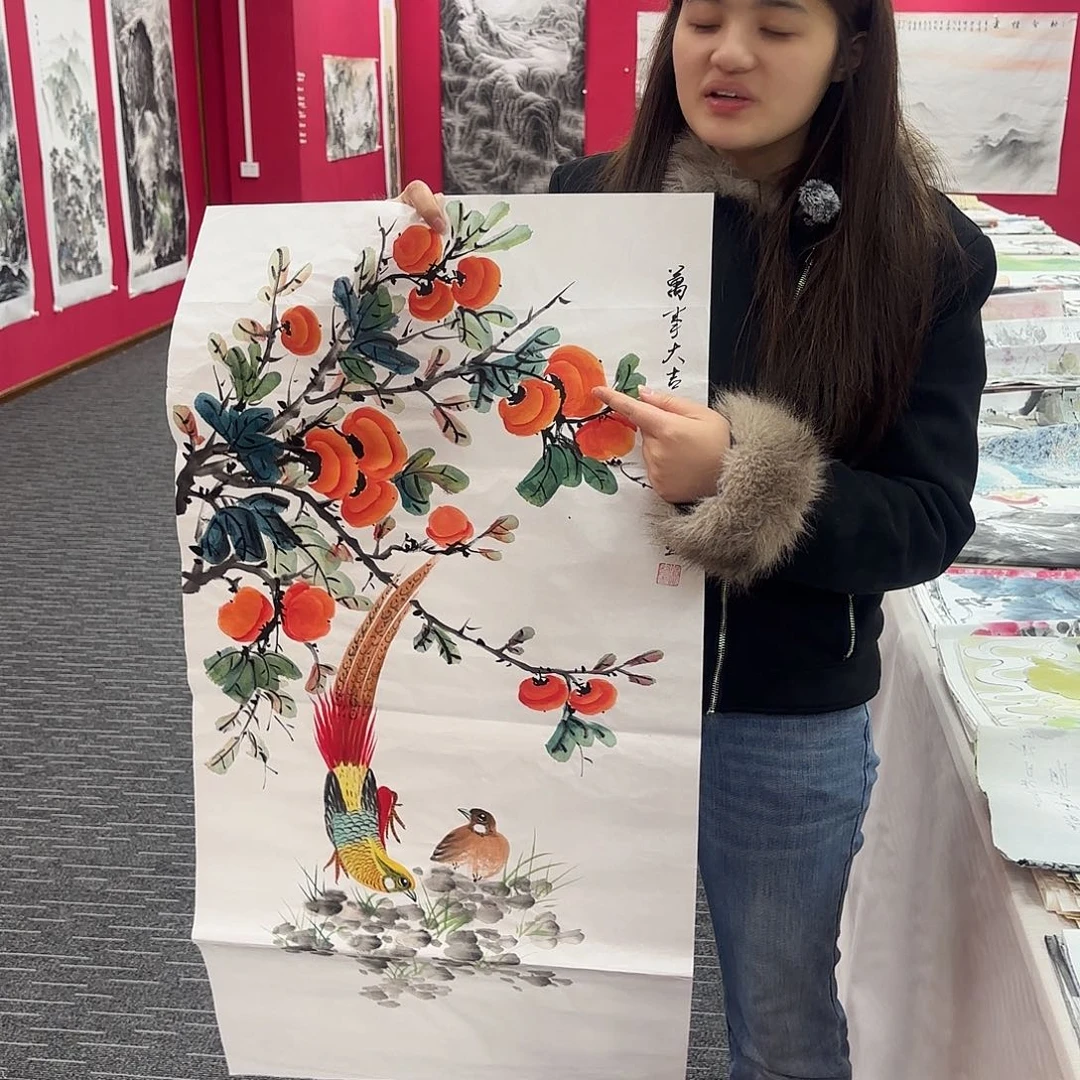 国画国画作品纯手绘