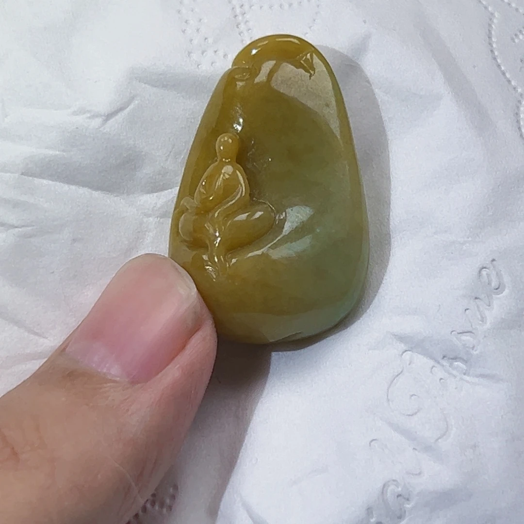 翡翠未镶嵌颈饰纯天然缅甸a货翡翠