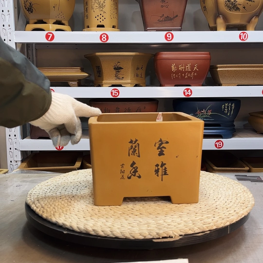 紫砂花盆紫砂花盆
