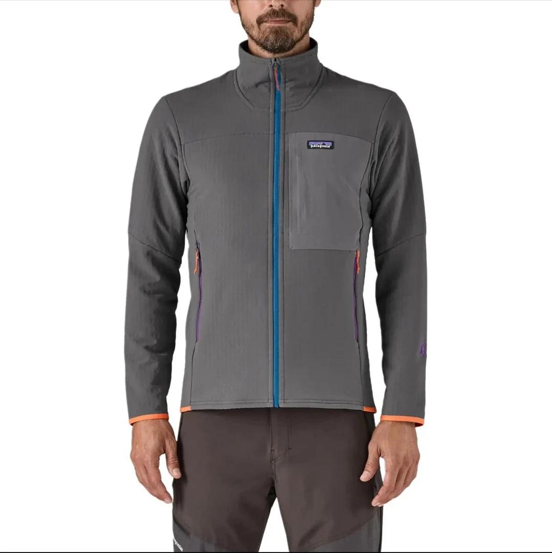 R2系列PATA立领加绒外套秋冬新款休闲户外男女款保暖立领夹克