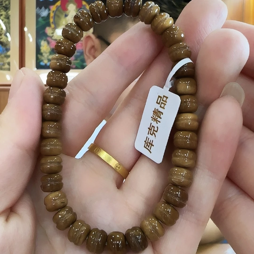 库克手串T2115汉堡珠单圈8mm左右