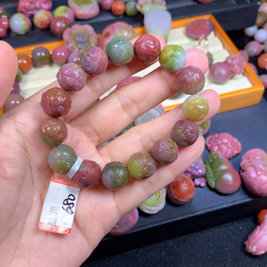 玛瑙/玉髓手链未镶嵌