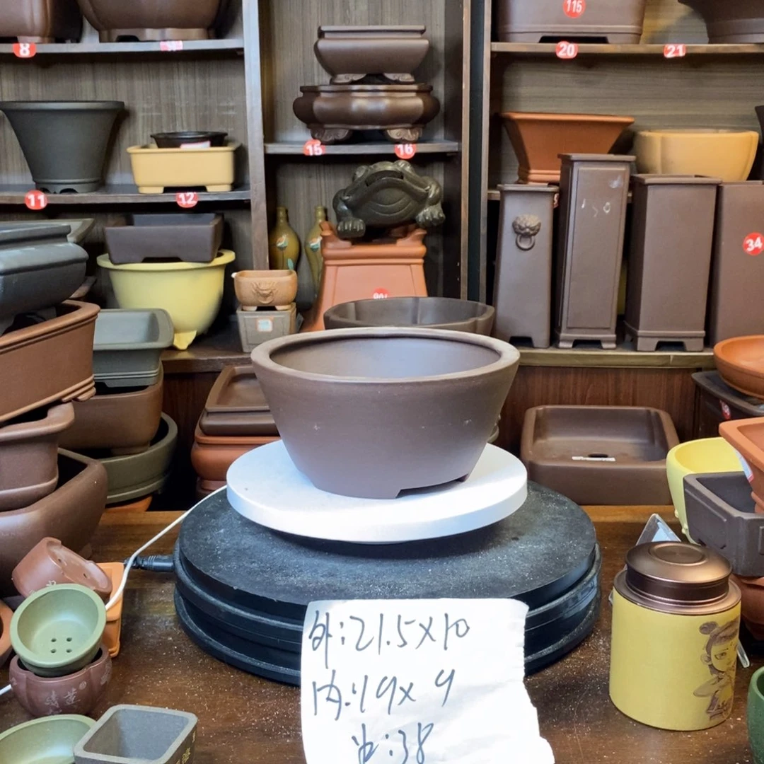 紫砂花瓶紫砂花盆