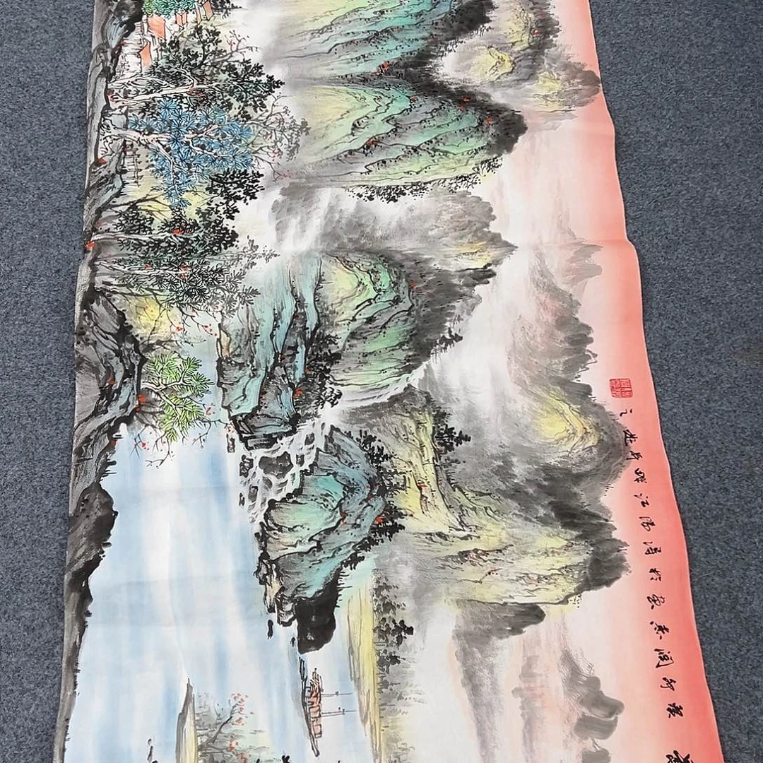 国画纯手绘作品图