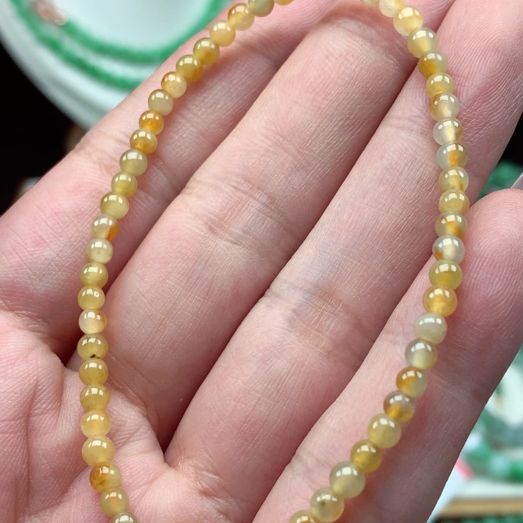 未镶嵌手链翡翠翡翠