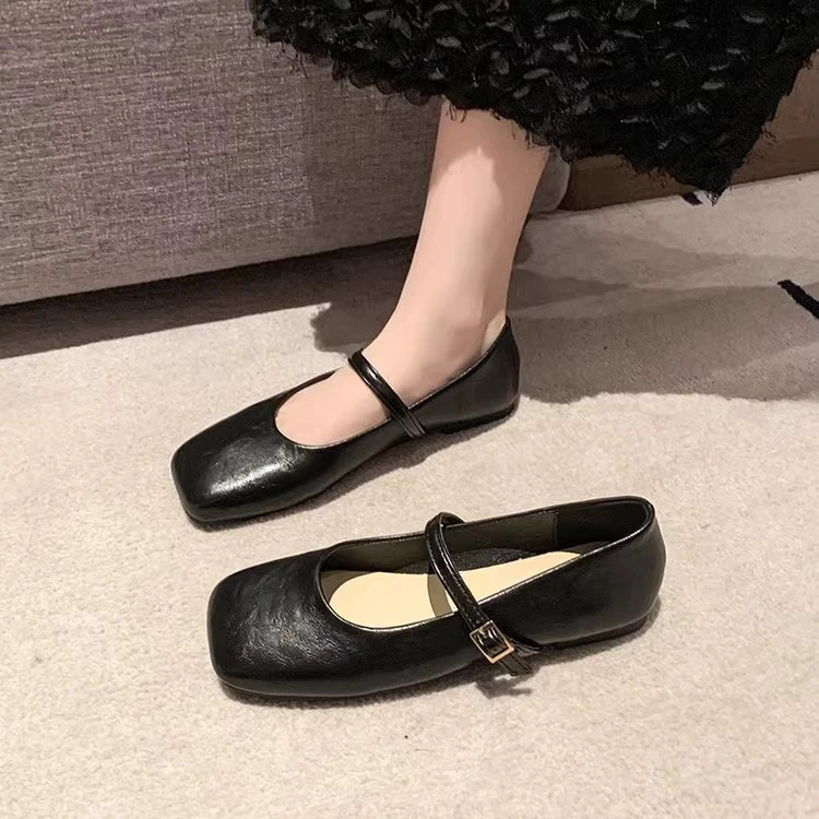 小仙女款平底凉鞋外穿百搭休闲网红小众设计凉鞋 A-177