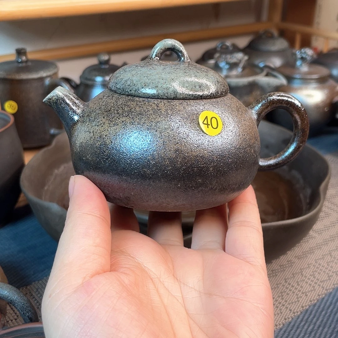 茶壶广西南宁红陶柴壶150毫升
