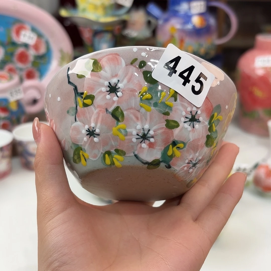 景德镇手绘高温釉下彩陶瓷茶具