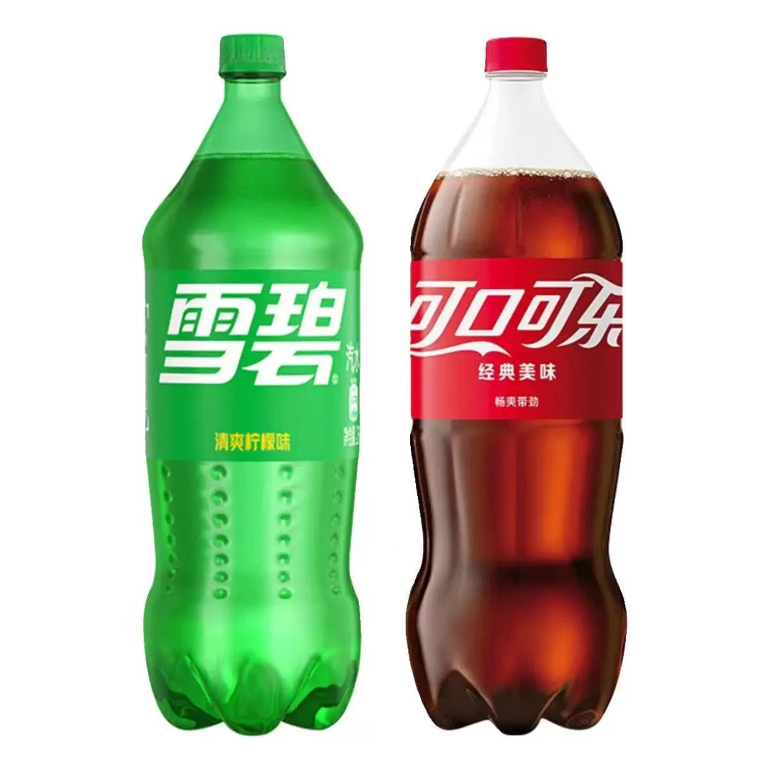 Sprite/雪碧柠檬味雪碧经典可乐大桶装碳酸饮料2L
