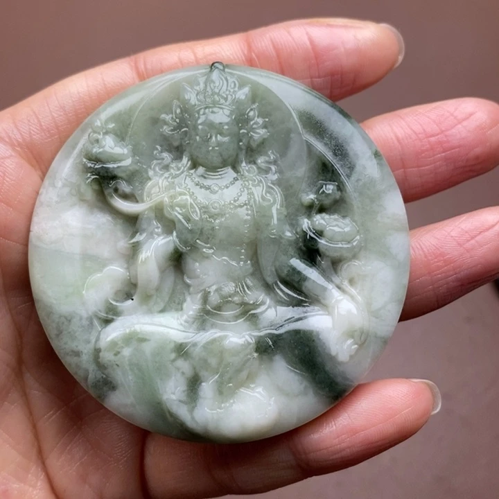 独山玉未镶嵌颈饰