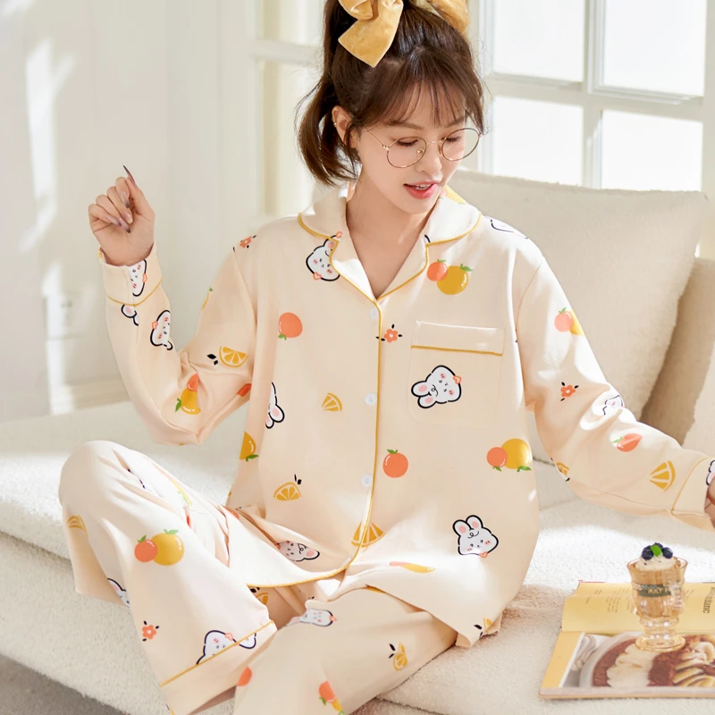 睡衣女2025年秋冬新款长袖网红爆款休闲可外穿大码家居服绵套装