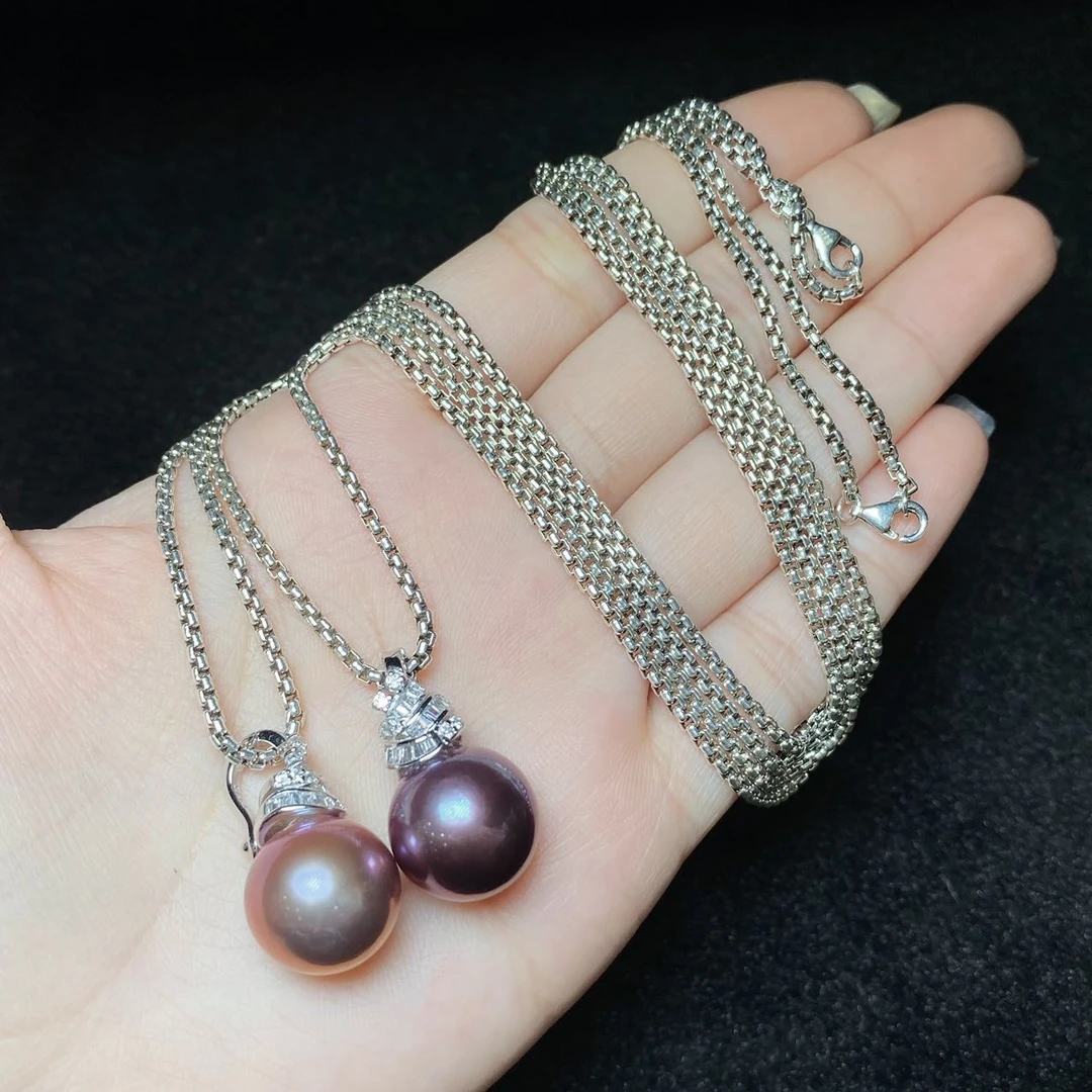 【云上叙】9 V76568-淡水珍珠项链-多样性发其一-13.5mm（东哥）