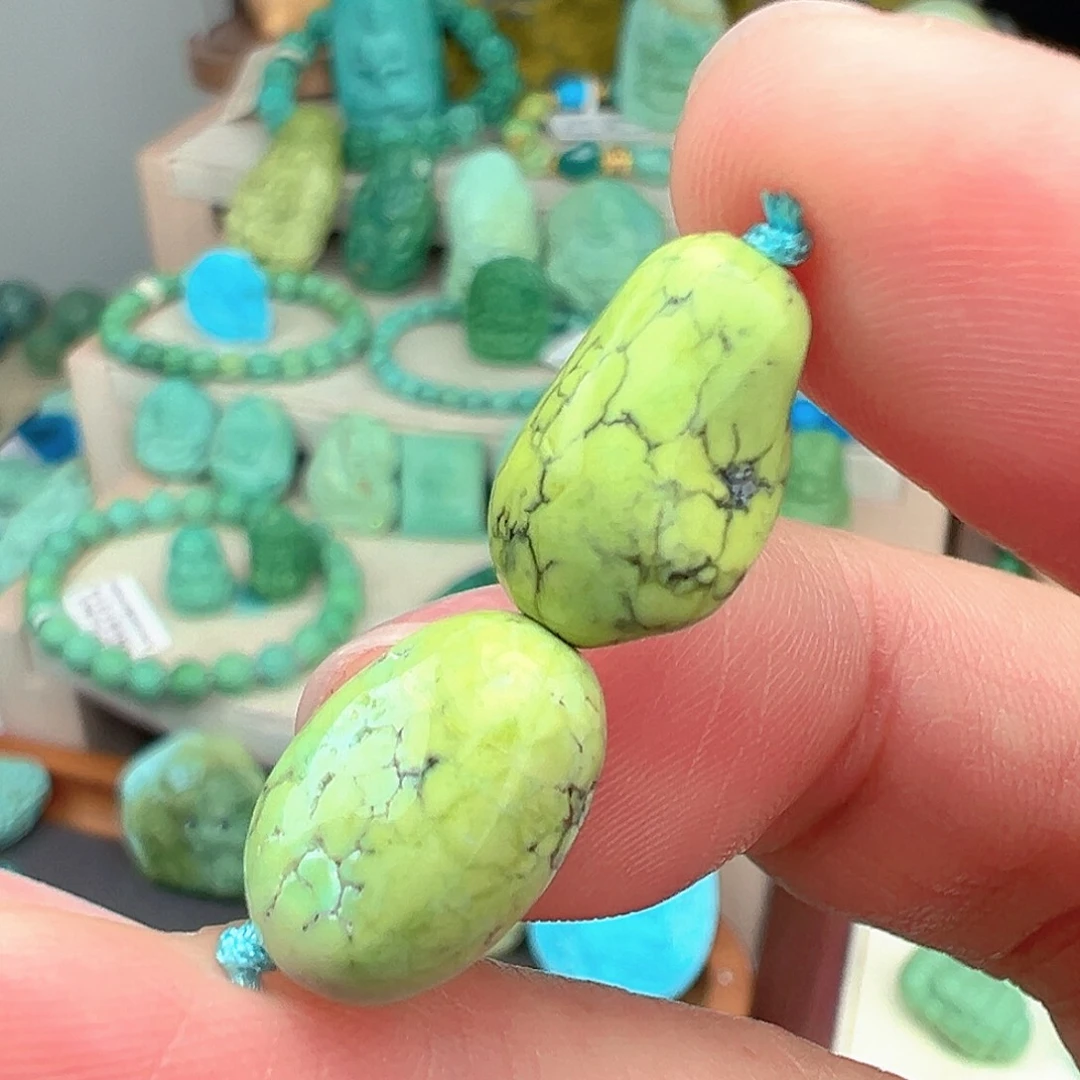 绿松石未镶嵌主播万珍