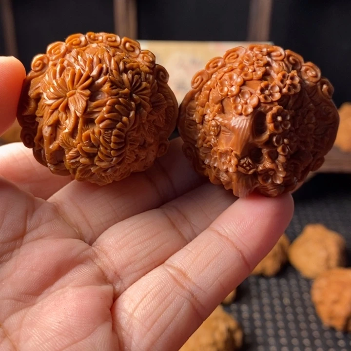 把件文玩核桃梅兰竹菊