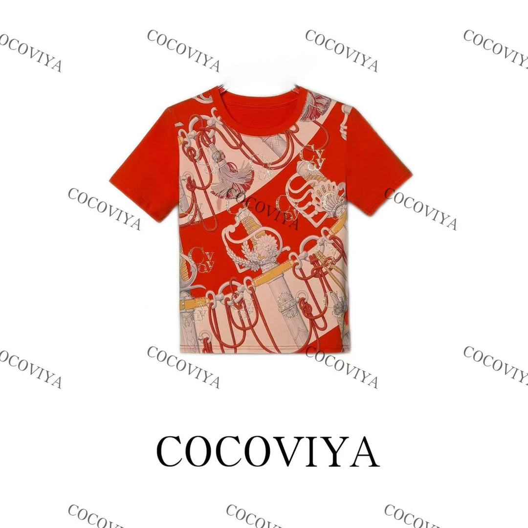 【DD】2025 COCOVIYA 设计感春夏打底时尚百搭休闲上衣26C-644