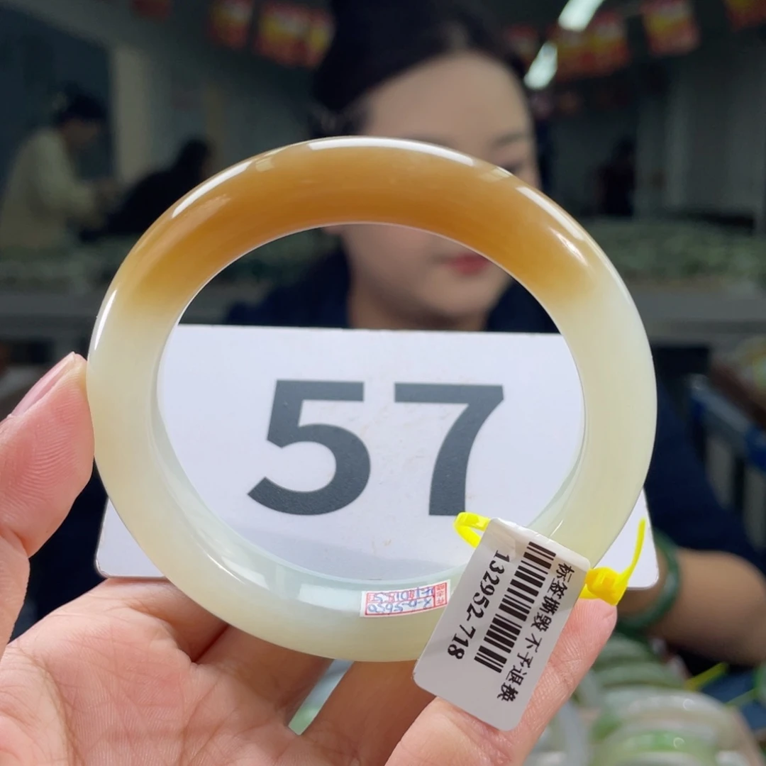 未镶嵌手镯和田玉56 57