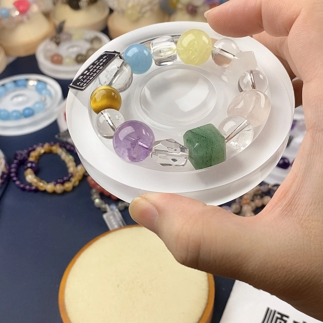 银S925镶嵌手链水晶