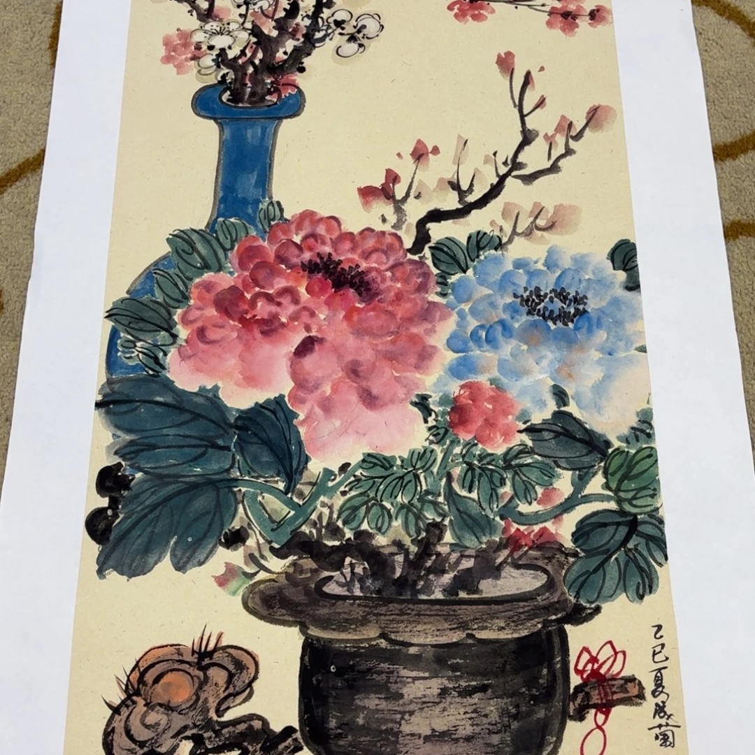 国画赵铁老师作品刘