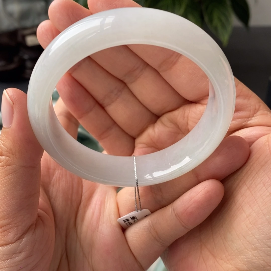 翡翠未镶嵌手镯天然