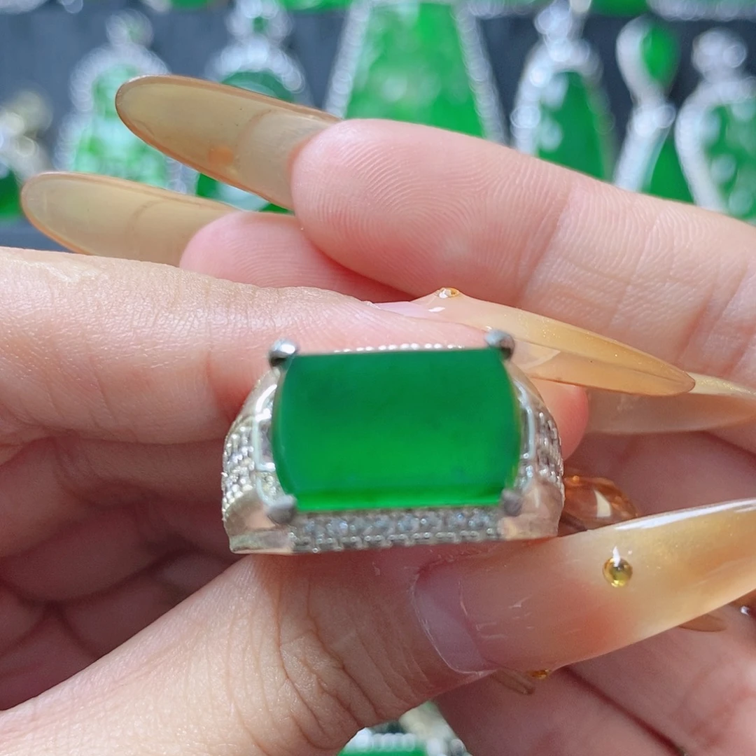 翡翠未镶嵌颈饰
