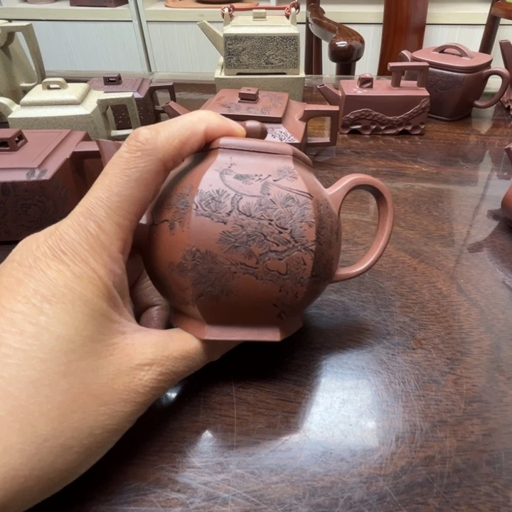 茶壶紫砂缘**此紫泥1111