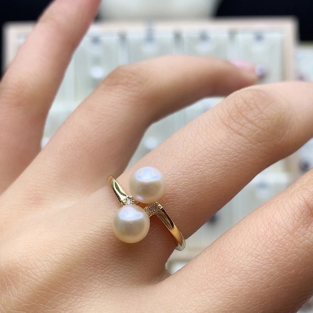 淡水珍珠合金颈饰