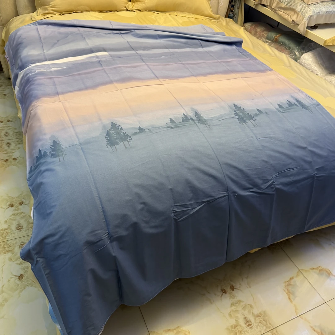 直播福利双人全棉100%棉加大被套220x240cm