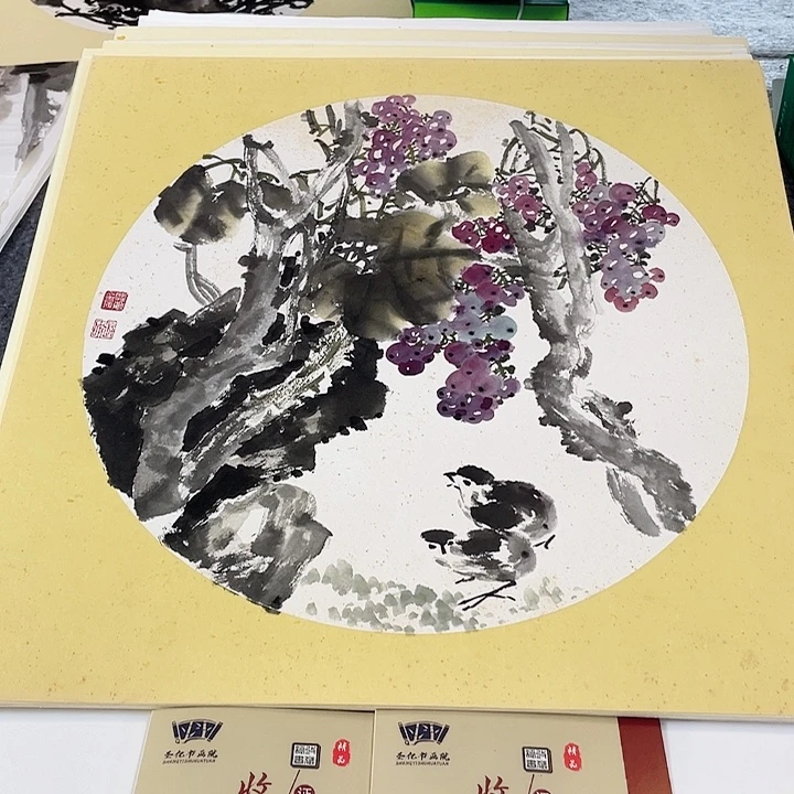 国画张圣敏先生纯手绘作品