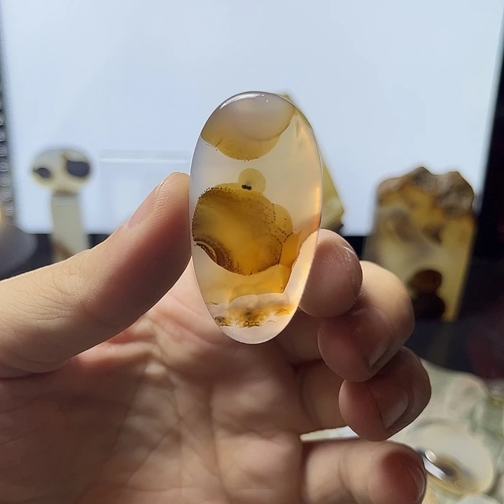 玛瑙/玉髓吊坠(不含链)未镶嵌