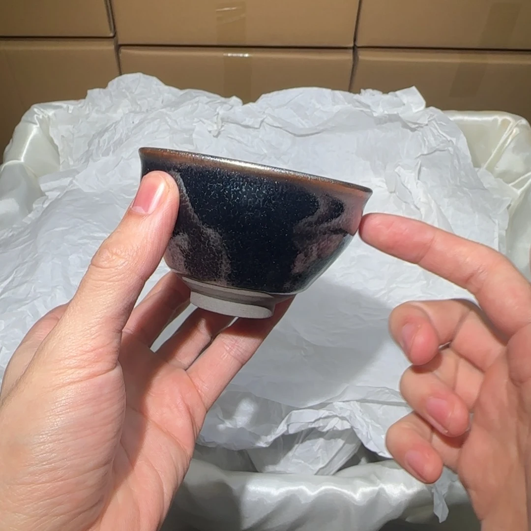 茶盏微瑕建盏，介意勿拍